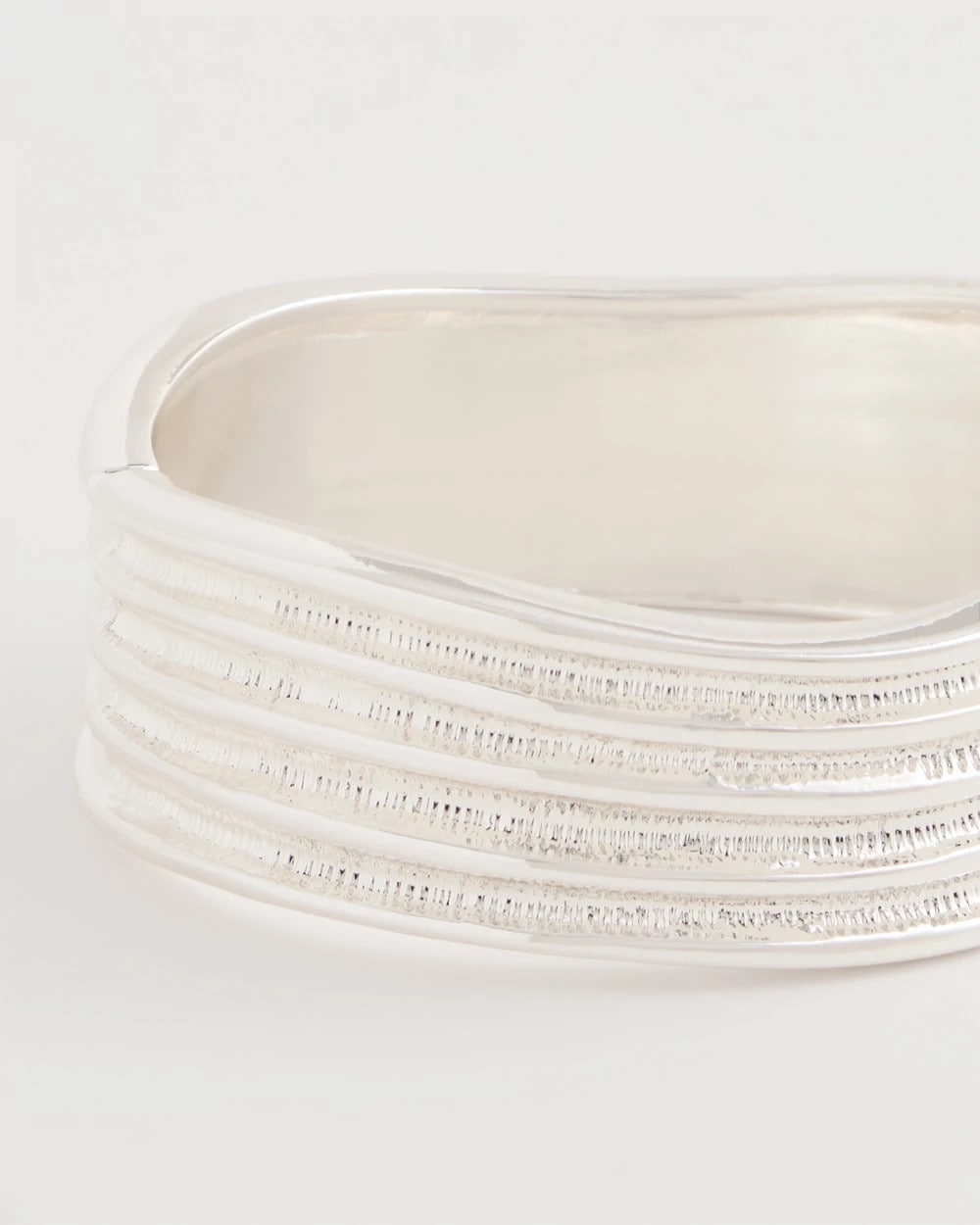 Silvertone Cuff Bracelet Silver - Chico's