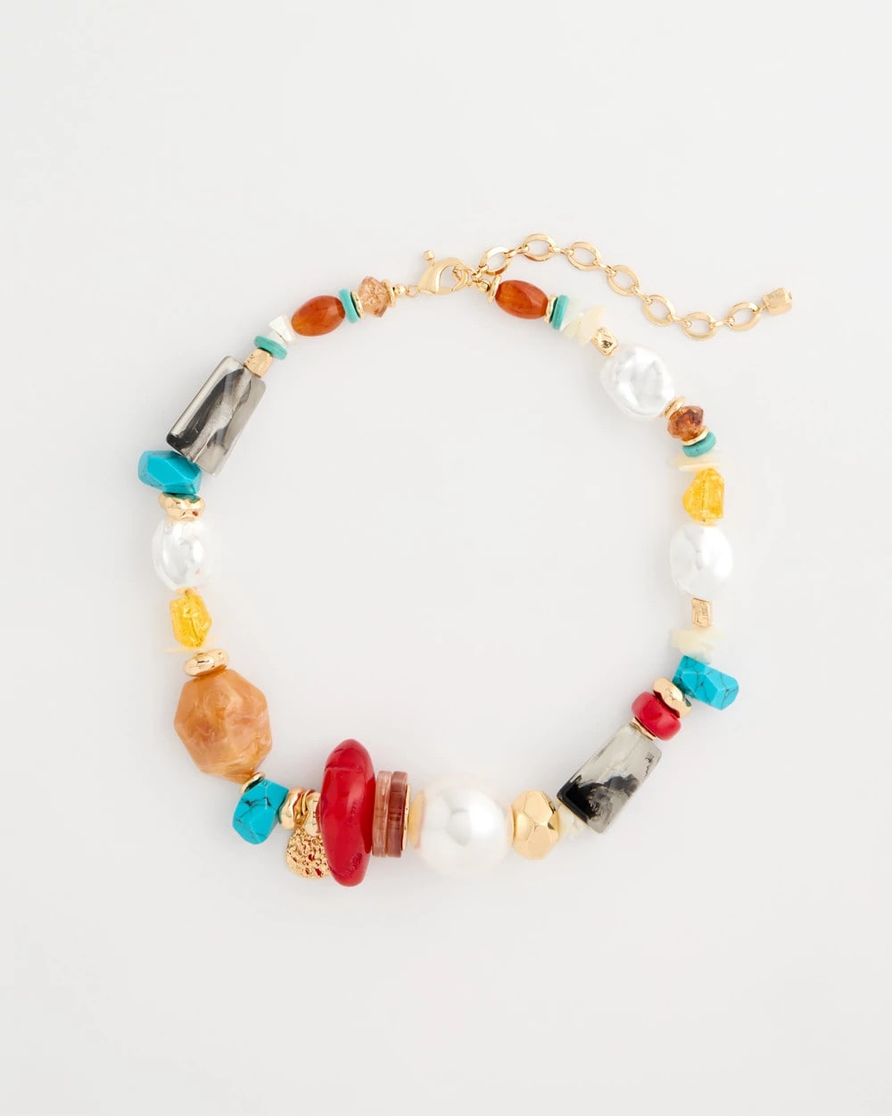 Chico's Originals Short Beaded Necklace Multi - Chico's