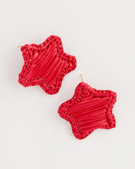 Americana Red Star Stud Earrings Red - Chico's