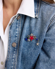 Americana Star Brooch Multi - Chico's
