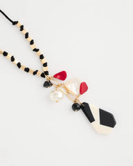 Corded Short Pendant Necklace Multi - Chico's