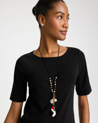 Corded Short Pendant Necklace Multi - Chico's