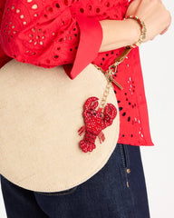 Americana Lobster Bag Charm Key Chain Red - Chico's