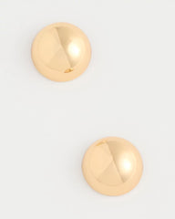 Mini Goldtone Sphere Stud Earrings Gold - Chico's