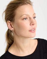 Mini Goldtone Sphere Stud Earrings Gold - Chico's