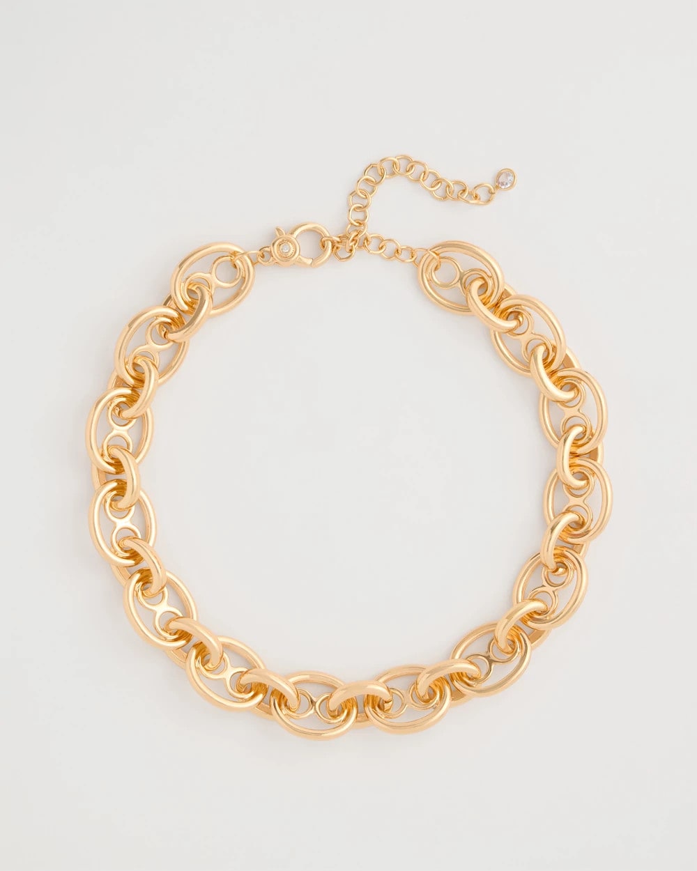 Mariner Goldtone Link Necklace Gold - Chico's