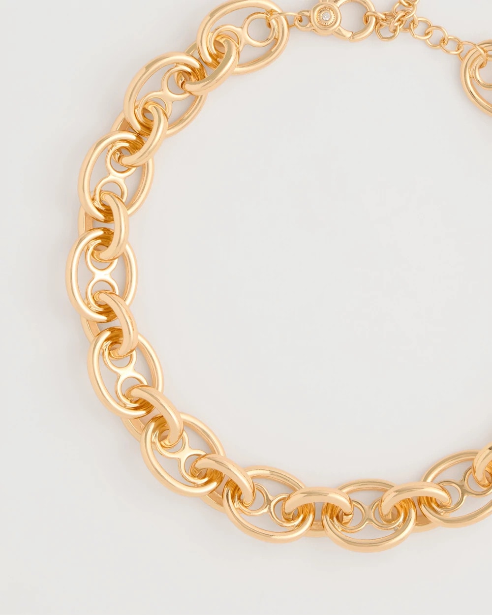 Mariner Goldtone Link Necklace Gold - Chico's