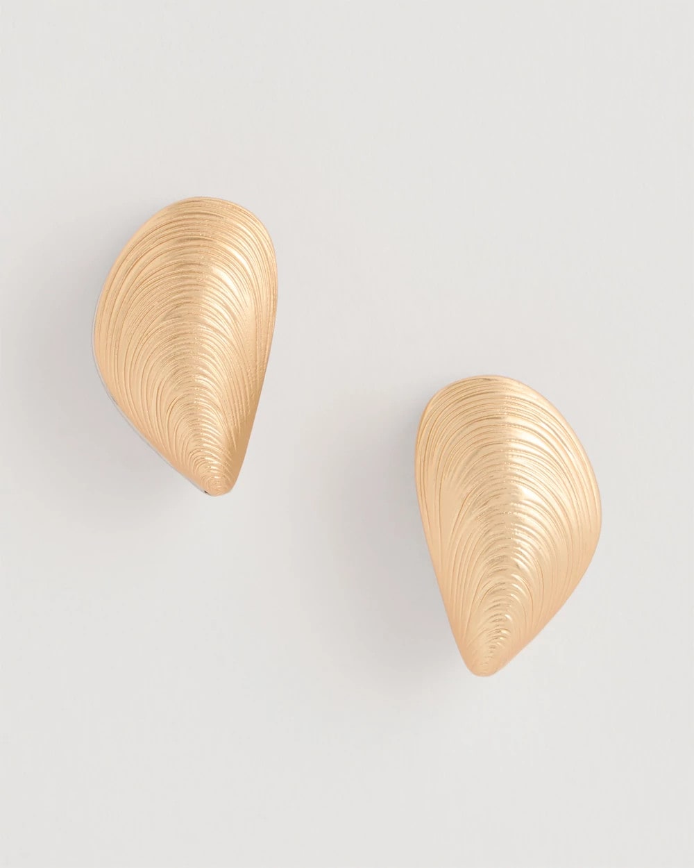 Mixed Metal Shell Earrings Mixed Metals - Chico's