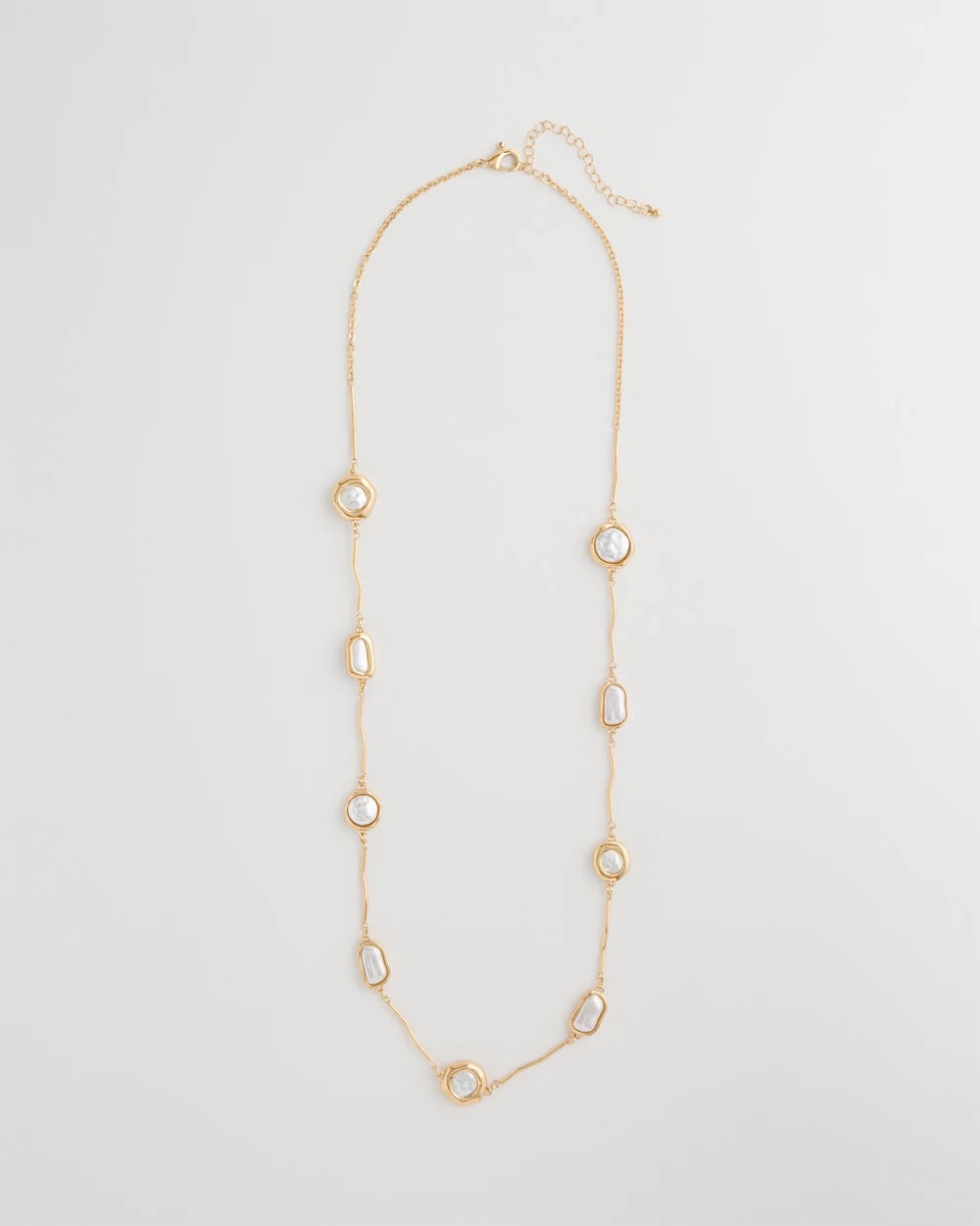 Siren Faux Pearl Long Necklace Pearl - Chico's