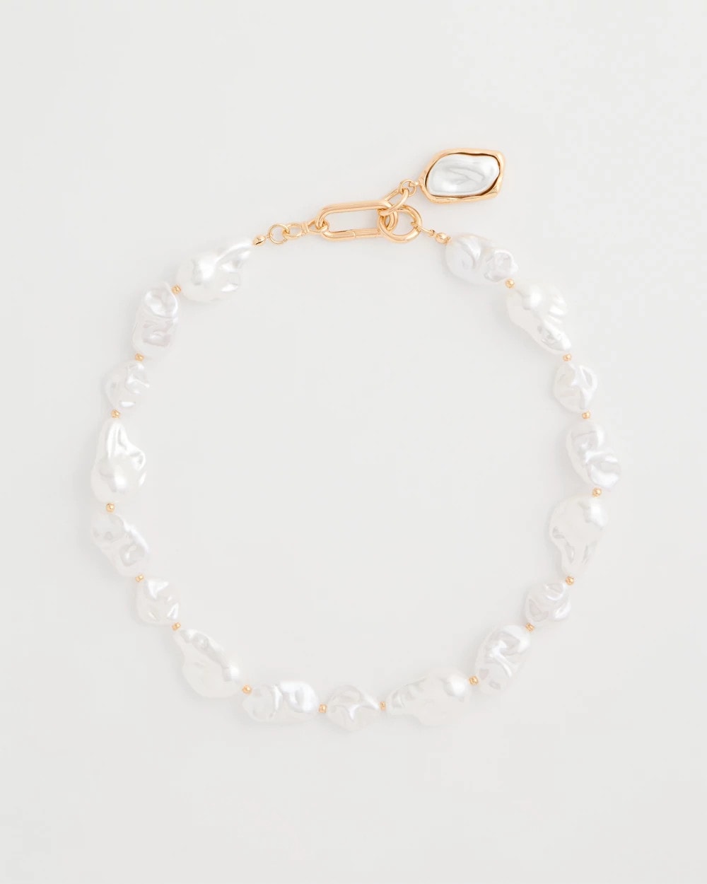Siren Faux Pearl Y-Necklace Pearl - Chico's