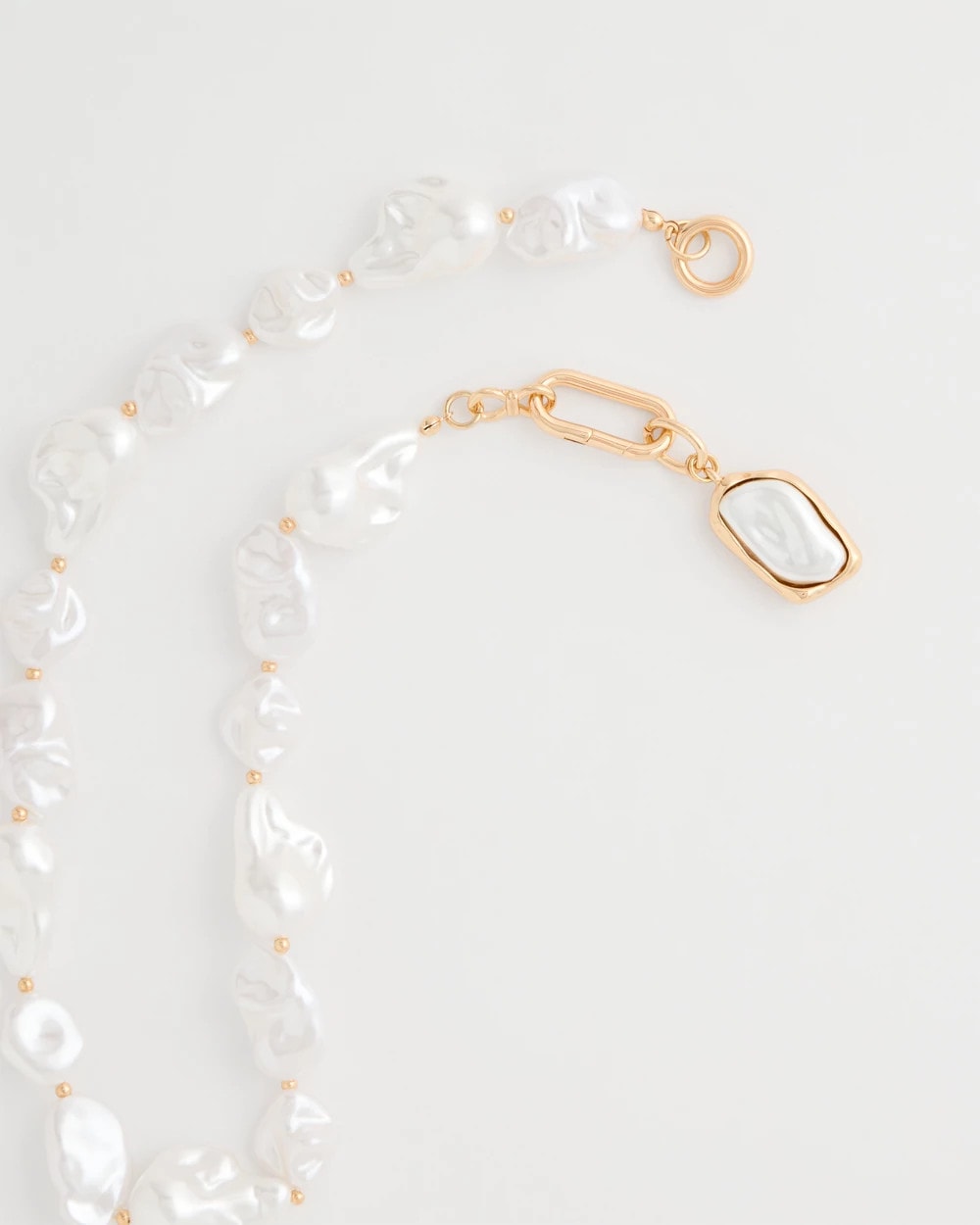 Siren Faux Pearl Y-Necklace Pearl - Chico's