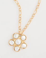 Siren Faux Pearl Pendant Necklace Pearl - Chico's