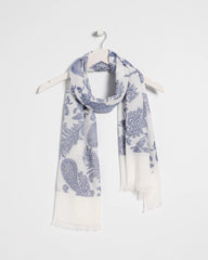 Paisley Jacquard Oblong Scarf Neutral - Chico's