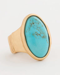 Turquoise Blue Stretch Ring Turquoise - Chico's