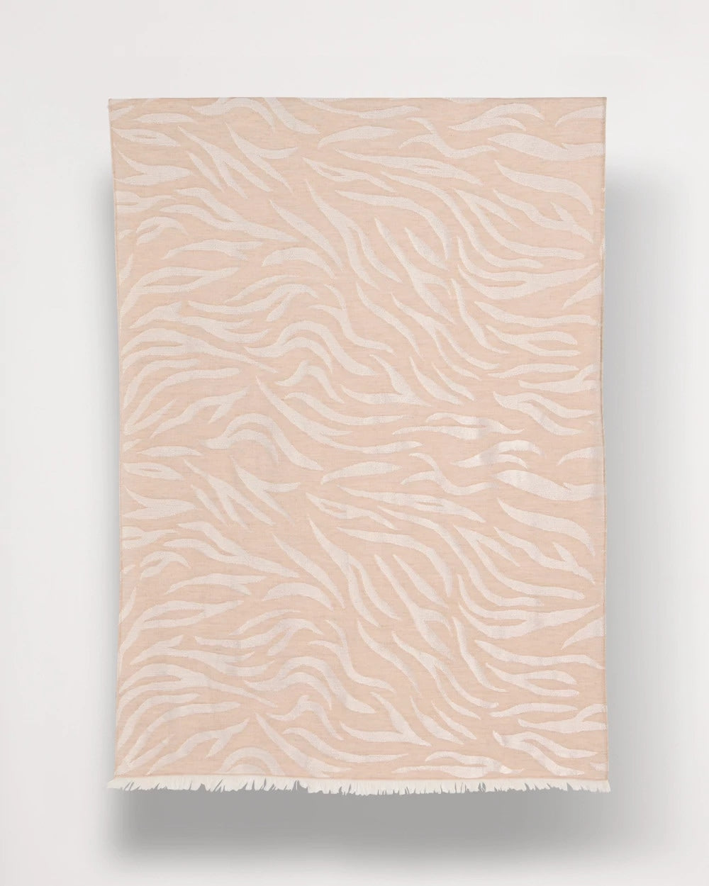 Neutral Zebra Jacquard Oblong Scarf Neutral - Chico's
