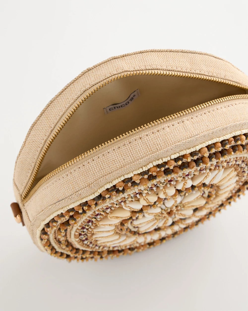 Seashell-Inspired Crossbody Bag Neutral - Chico's