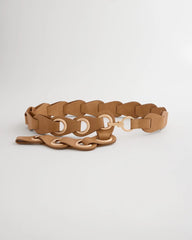 Grommet Belt Brown - Chico's