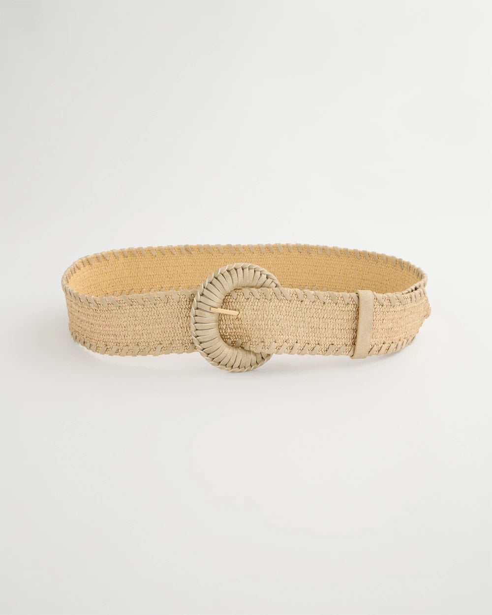 Chic Metallic Shine Stretch Belt Gold - Chico's