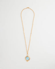 Twice As Nice Aqua Pendant Necklace Aqua - Chico's