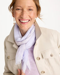Cashmere Blend Oblong Scarf Lavender - Chico's