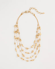 Golden Nugget Illusion Necklace Gold - Chico's