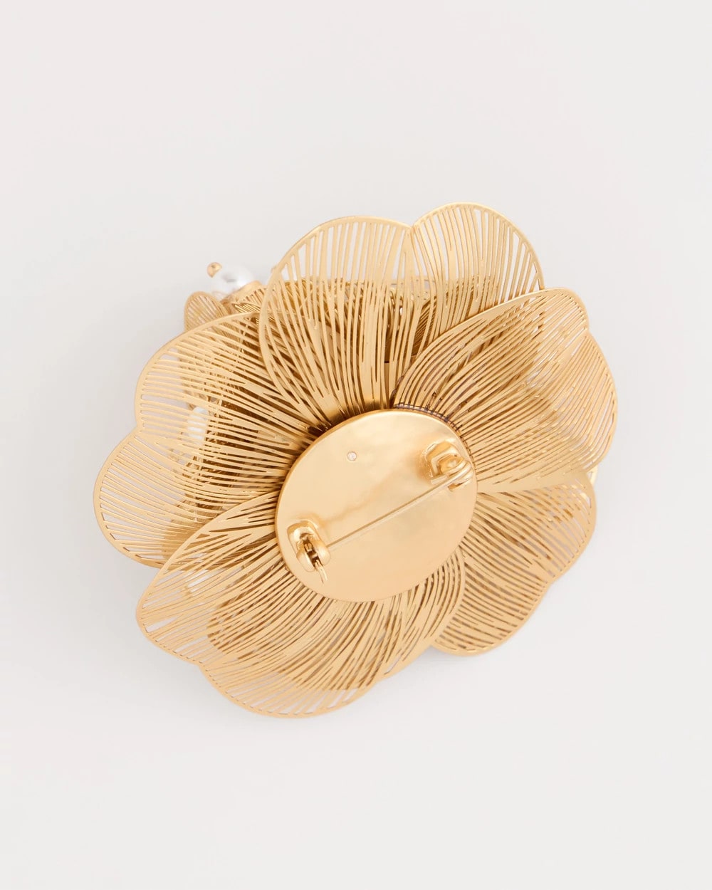 Filigree Flower Brooch Gold - Chico's