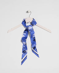 Dutch Floral Polka-Dot Skinny Scarf Amparo Blue - Chico's