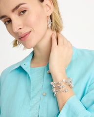 Silvertone Coil Bracelet Silver - Chico's