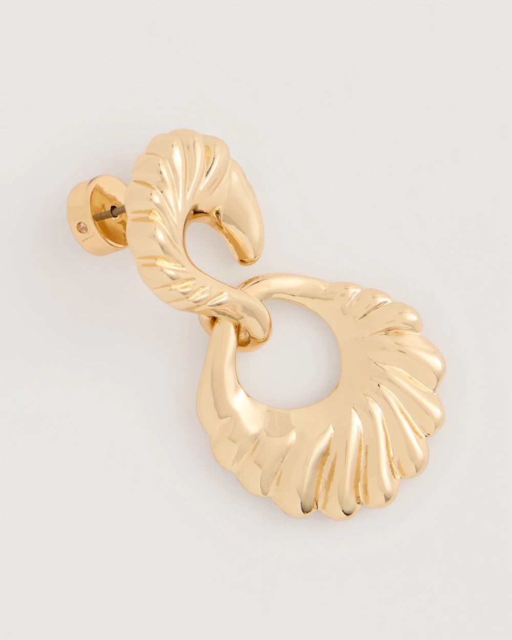 Golden Doorknocker Earrings Gold - Chico's