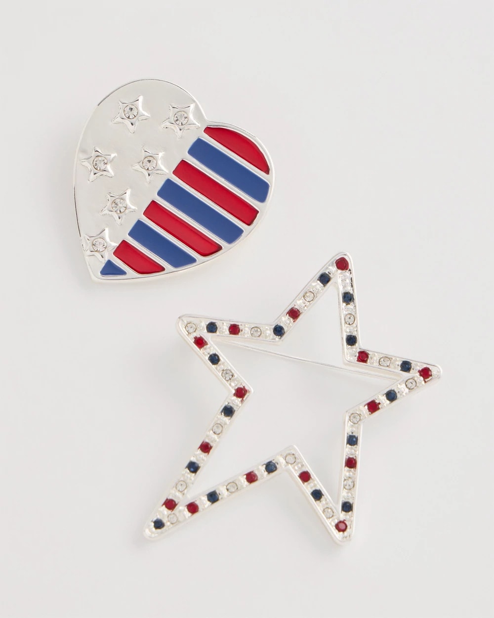 Americana Brooch Set of Two Multi - Chico's