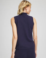 Zenergy® Luxe Sleeveless Mockneck Passport Blue - Chico's