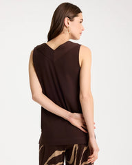 Travelers™ Knit V-Neck Tank Cocoa Bean - Chico's