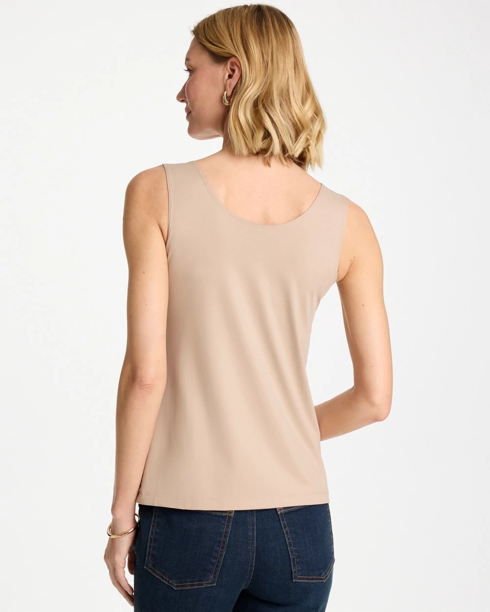 Microfiber Tank Soft Latte - Chico's