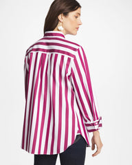 No Iron™ Stretch Striped Shirt Gladiolus - Chico's