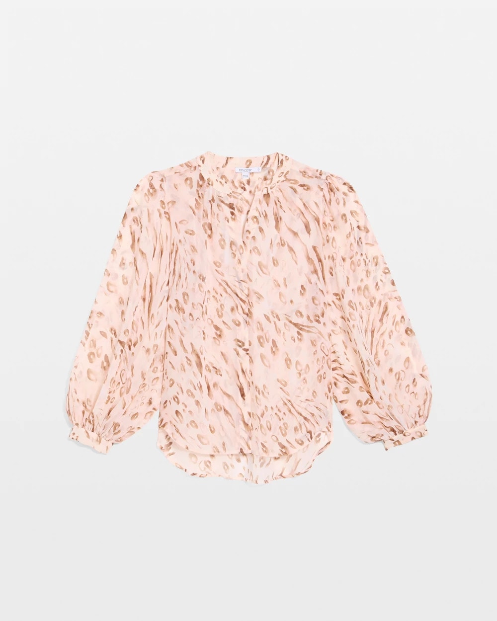 Georgette Soft Spots Blouse Sweet Blossom - Chico's