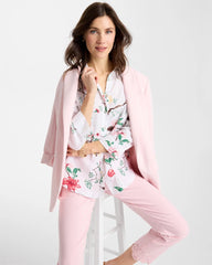 No Iron™ Kyoto Bloom Linen Shirt Hot Honeysuckle - Chico's