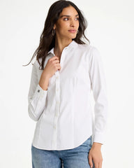 No-Iron™ Stretch Shirt Optic White - Chico's