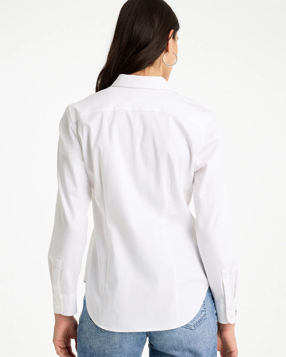 No-Iron™ Stretch Shirt Optic White - Chico's