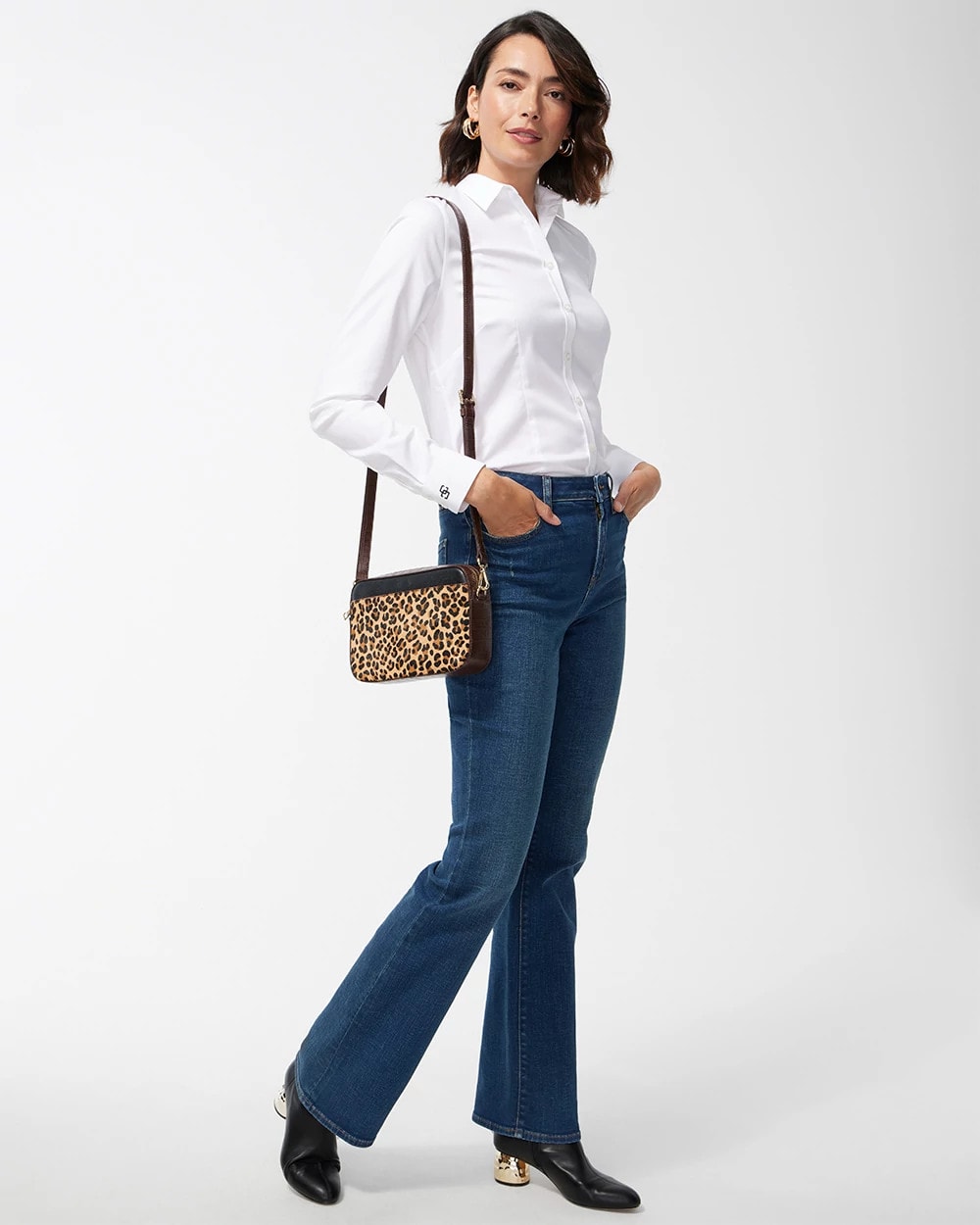 No-Iron™ Stretch Shirt Optic White - Chico's