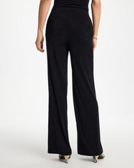 Petite Travelers™ Wide-Leg Pocket Pants Travelers Black - Chico's