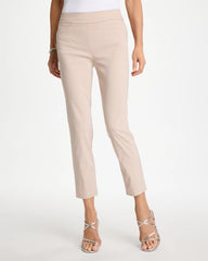 Brigitte™ Slim Twill Stripe Neutral Crop Neutral - Chico's