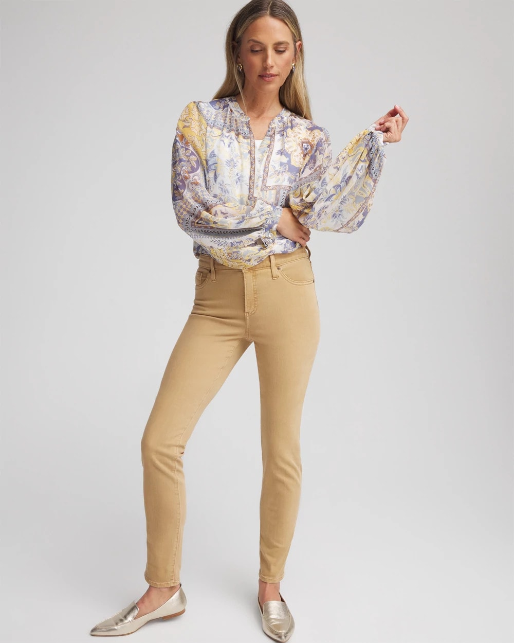 Girlfriend Slim Ankle Jeans Cafe Aroma - Chico's