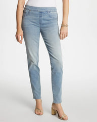 Pull-On Slim Ankle Jeggings Printemps Indigo - Chico's