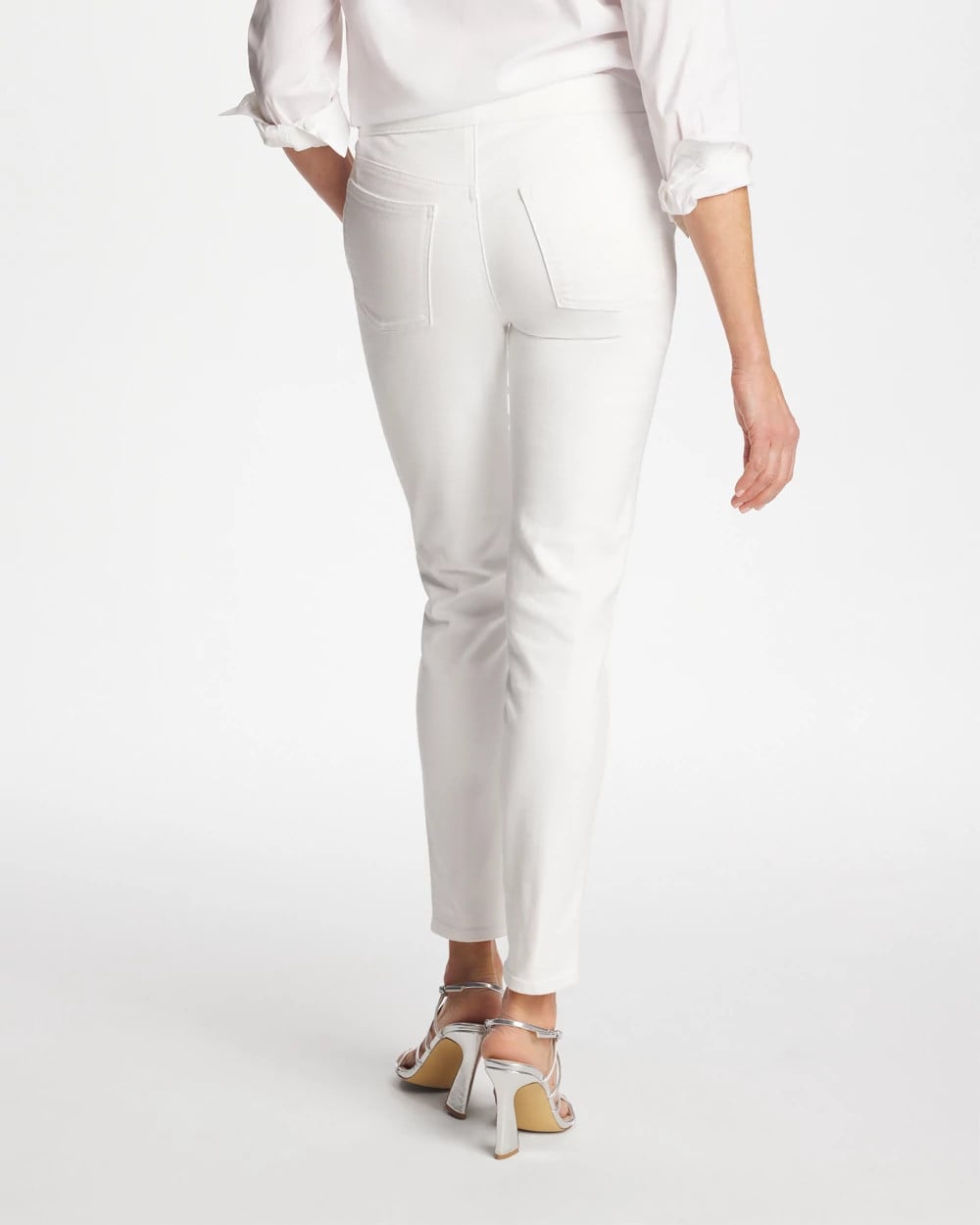 Pull-On Ankle Jeggings Alabaster - Chico's