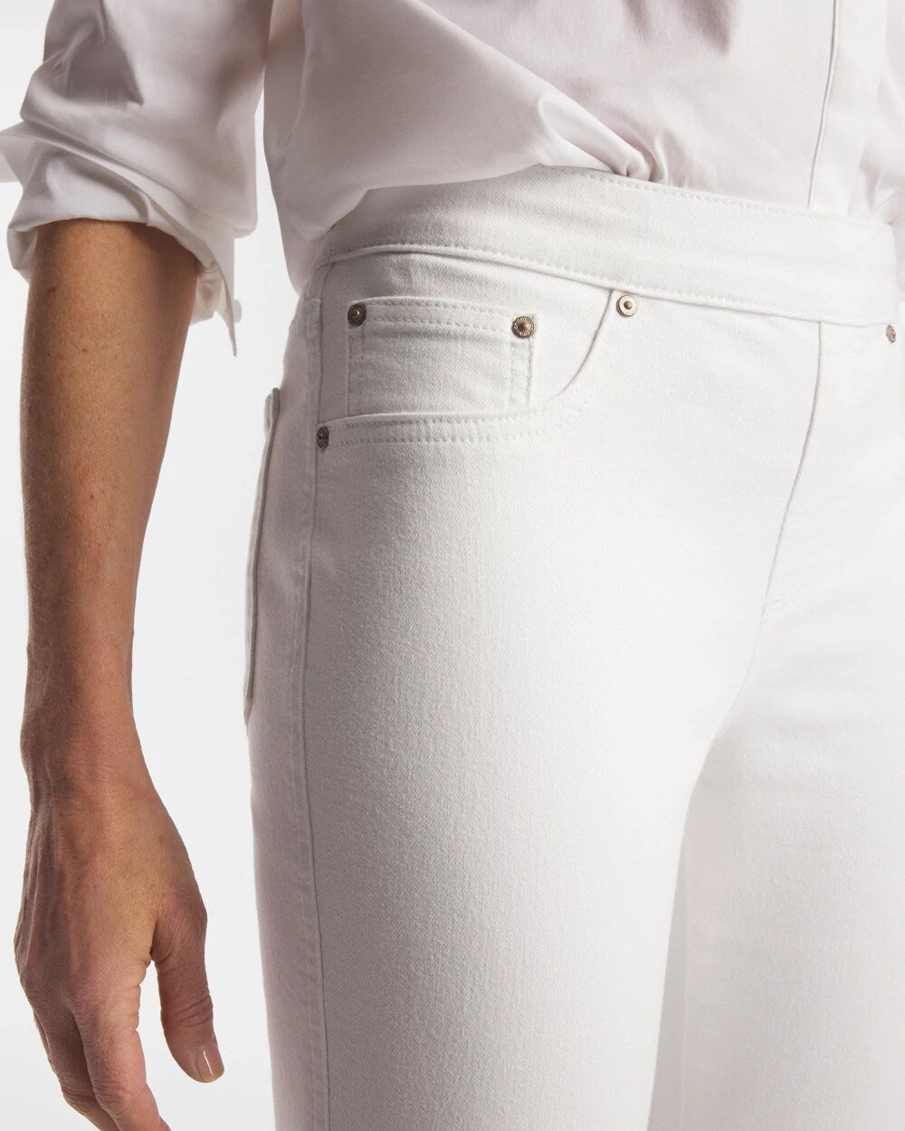 Pull-On Ankle Jeggings Alabaster - Chico's