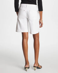 Denim Trouser Shorts Alabaster - Chico's