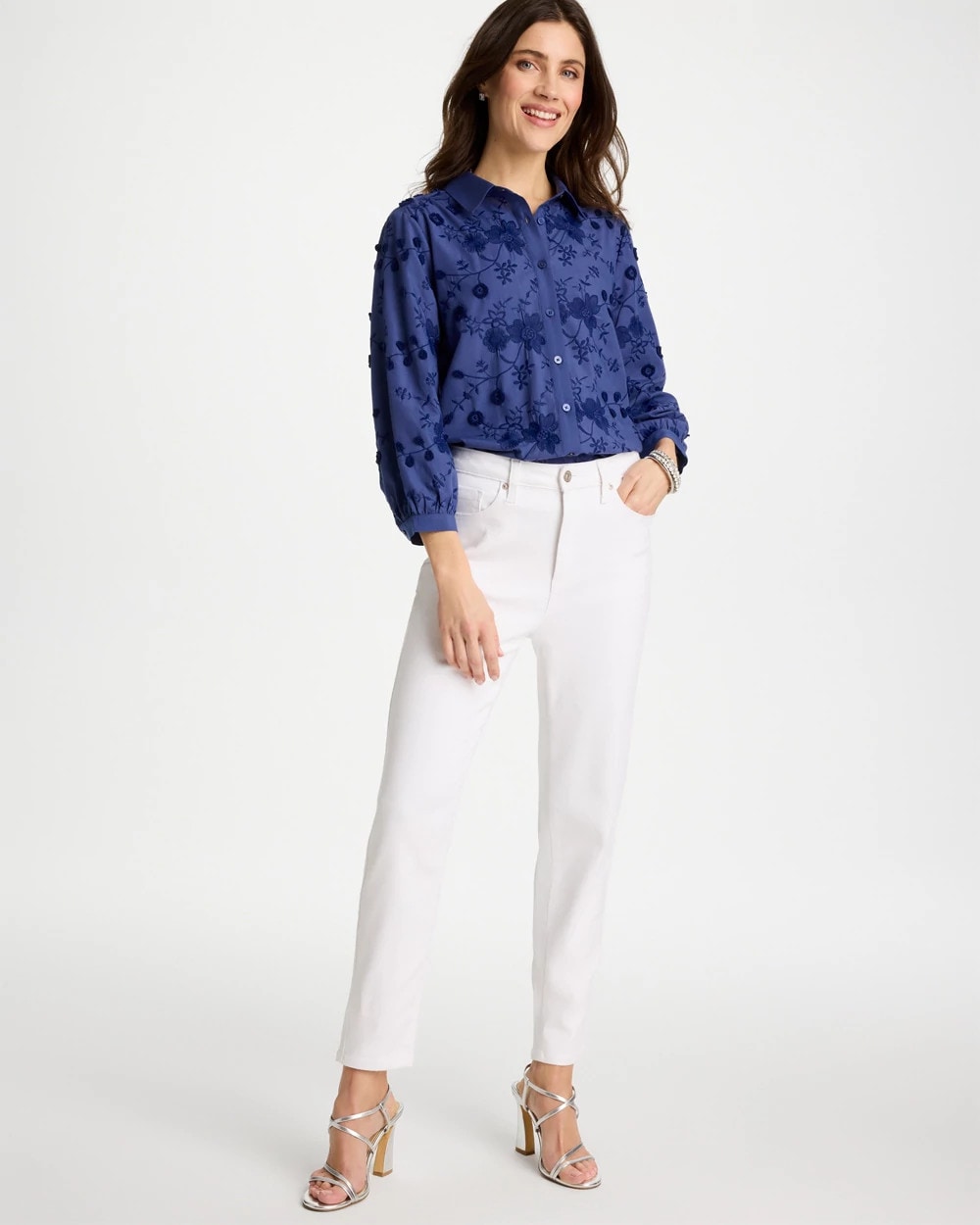 Skinny Ankle Jeans Alabaster - Chico's