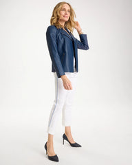 Girlfriend Roll Cuff Crop Jeans Alabaster - Chico's