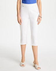 Pull-On Capri Jeans Alabaster - Chico's