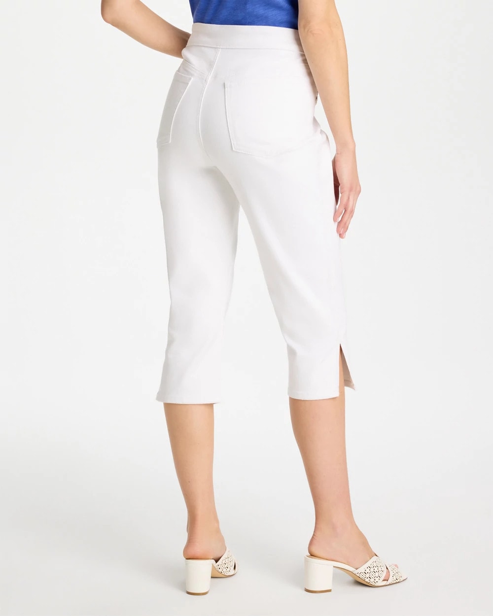 Pull-On Capri Jeans Alabaster - Chico's